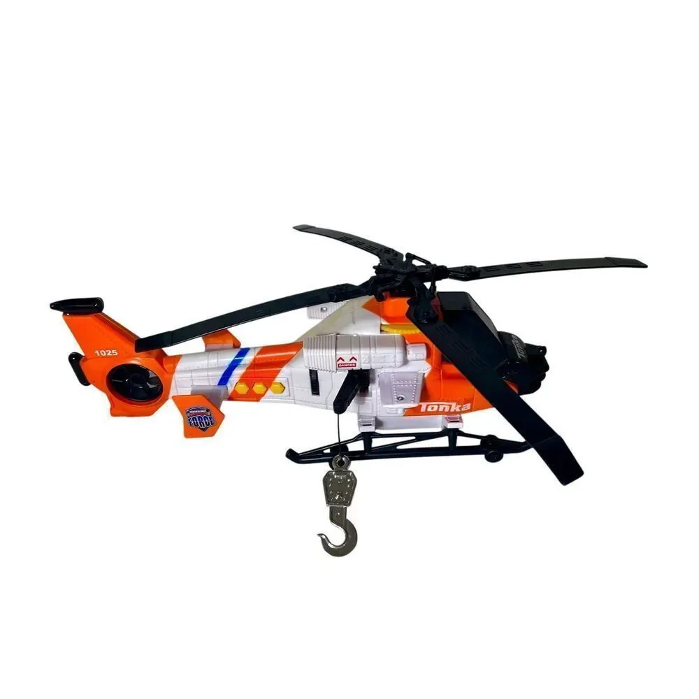 2014 Hasbro Tonka Coast Guard Search & Rescue Helicopter Sound & Lights Works